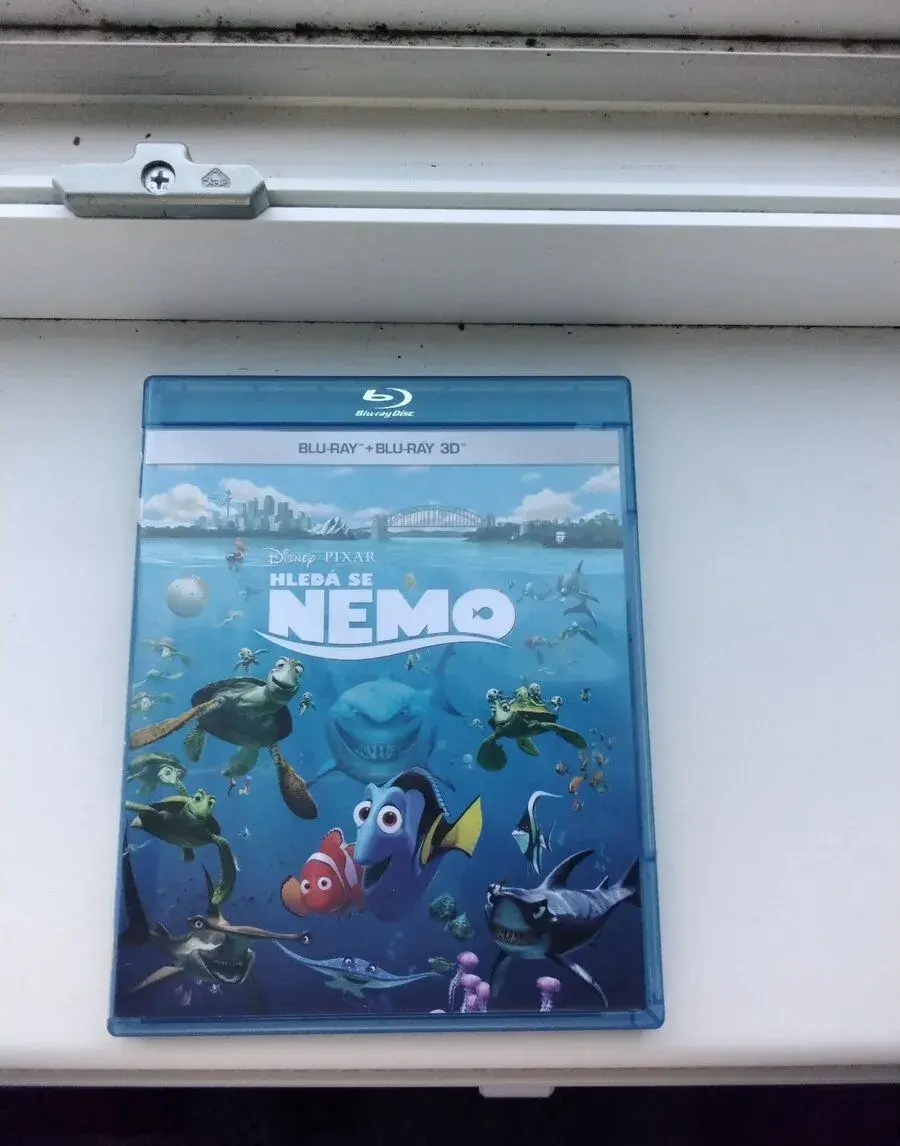 Bluray hledá se nemo 3d 2d