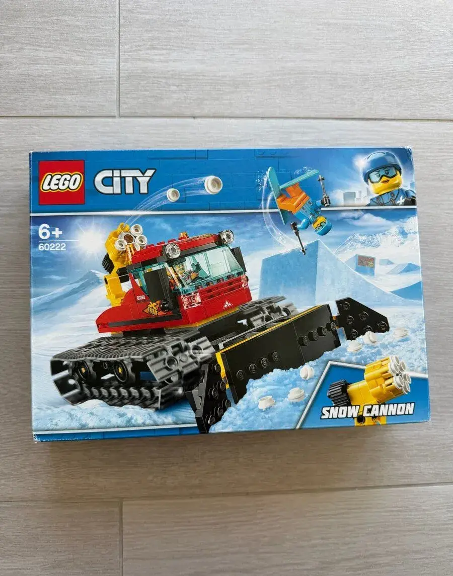 LEGO CITY 60222 pásový pluh