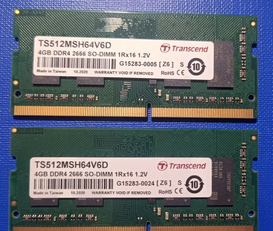 Set 8GB DDR4 SO-DIMM (2x4GB) 2666MHz do notebooku