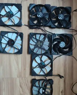 PC VENTILÁTORY 140mm zánovní nebo nové
