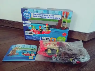 Lego Playtive hasičský záchranný člun