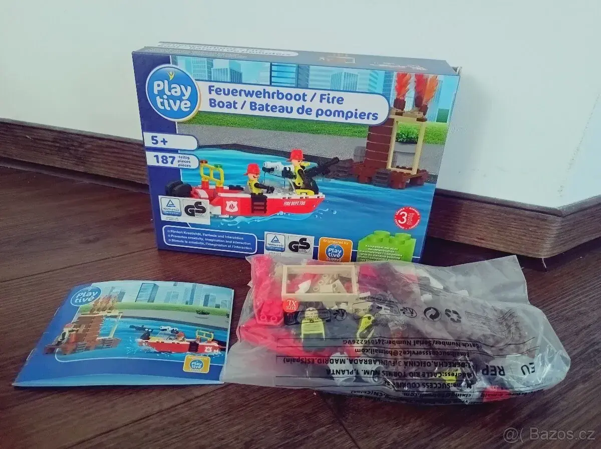 Lego Playtive hasičský záchranný člun
