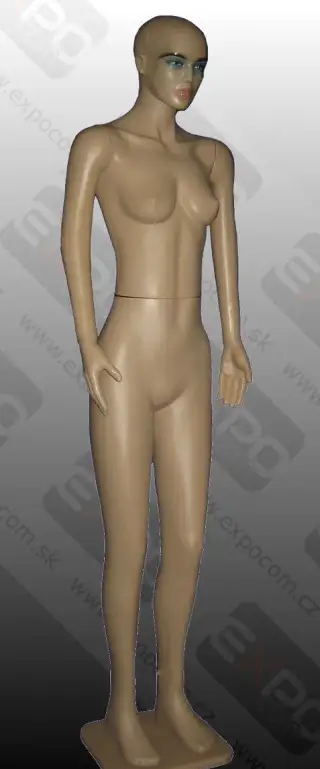 figurína dámská tělová barva