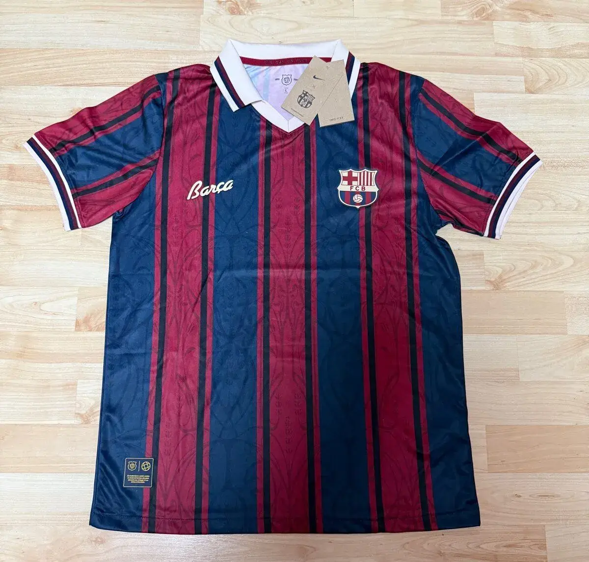 Nový retro fotbalový dres FC Barcelona Retro Edice - vel. L
