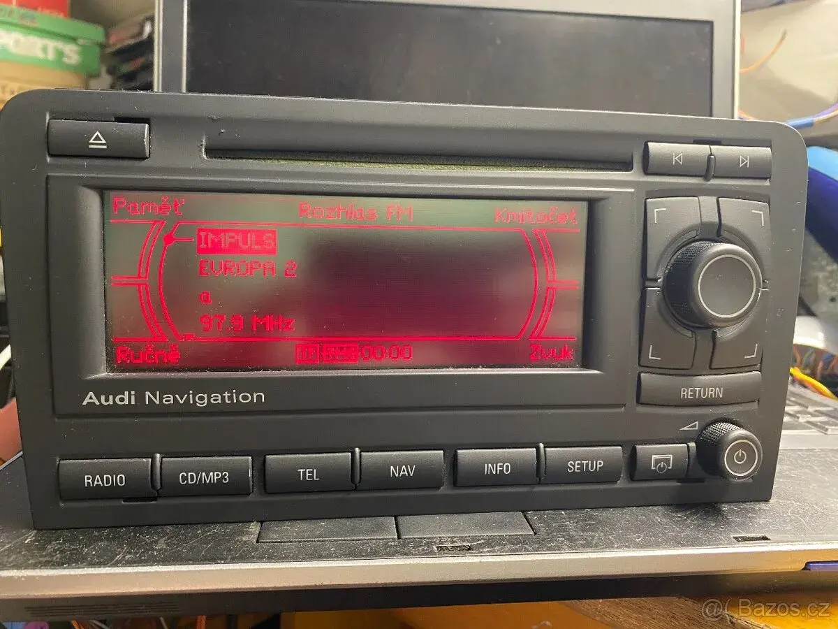 Autorádio Audi Navigation A3 8P