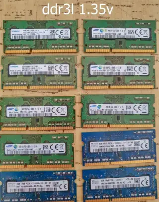 4gb ddr3 a ddr3l do Notebooku. Pár : 300kč.