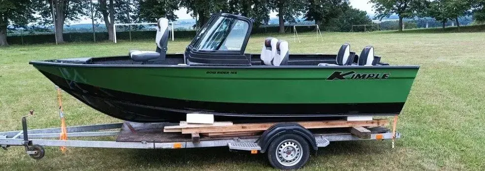 Nový hliníkový člun Kimple BR165 Dual Console - Odpočet DPH