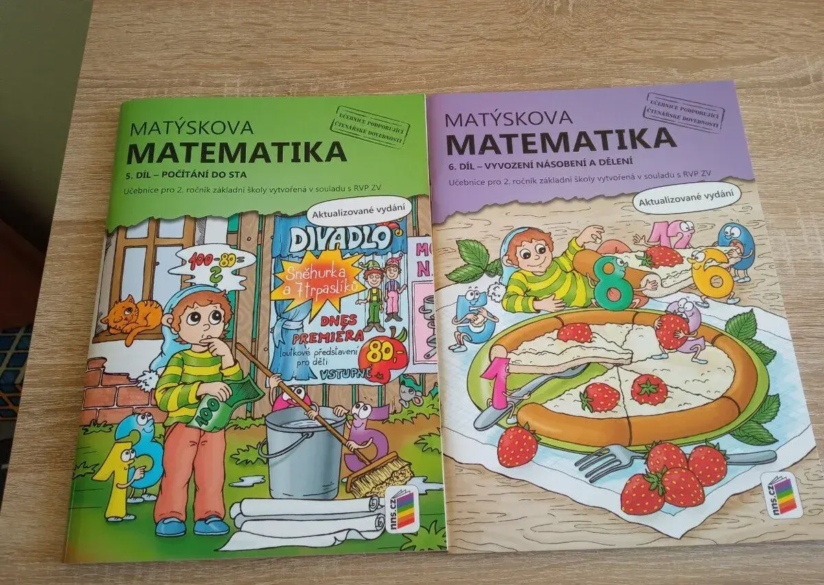 Pracovní sešity matematika a prvouka