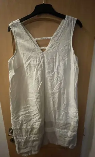 Dámské plátěné šaty, vel. 38