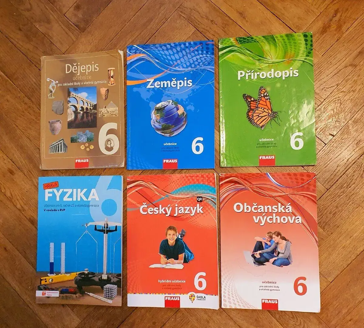Učebnice pro 6. ročník ZŠ a víceletá gymnázia