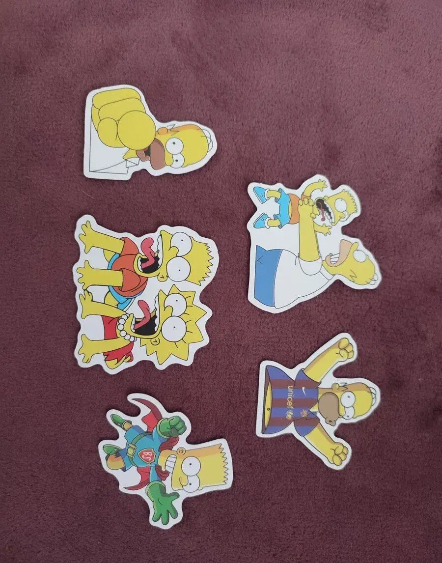 Nálepky Simpsons