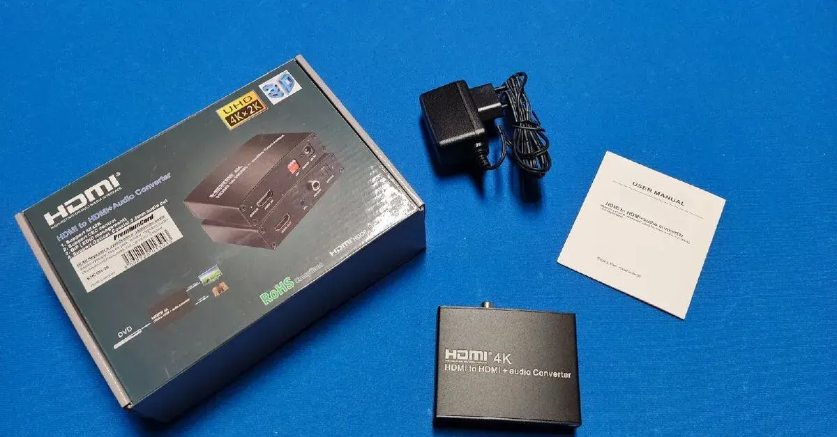 PremiumCord HDMI repeater s oddělením audia