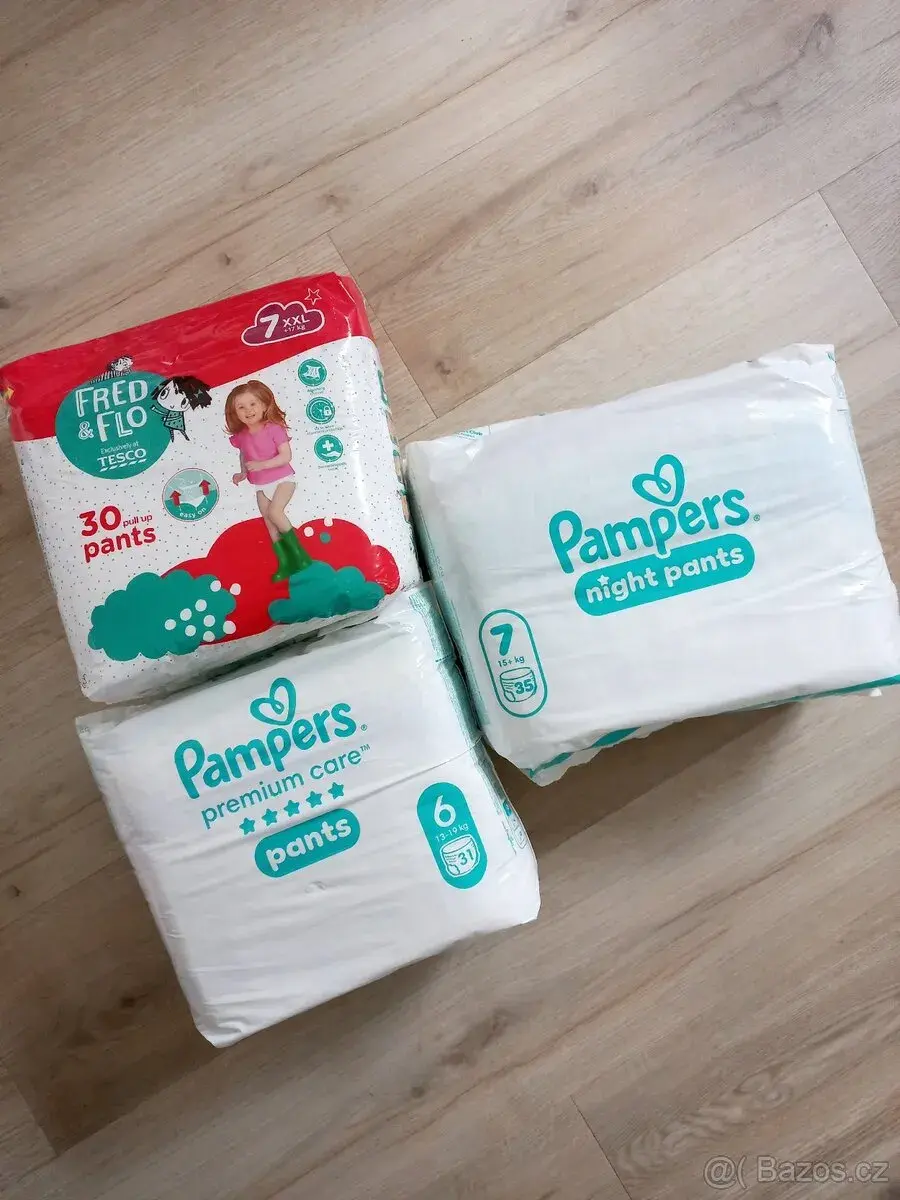 Plenky pants Pampers a Fred & Flo, vel. 6 a 7