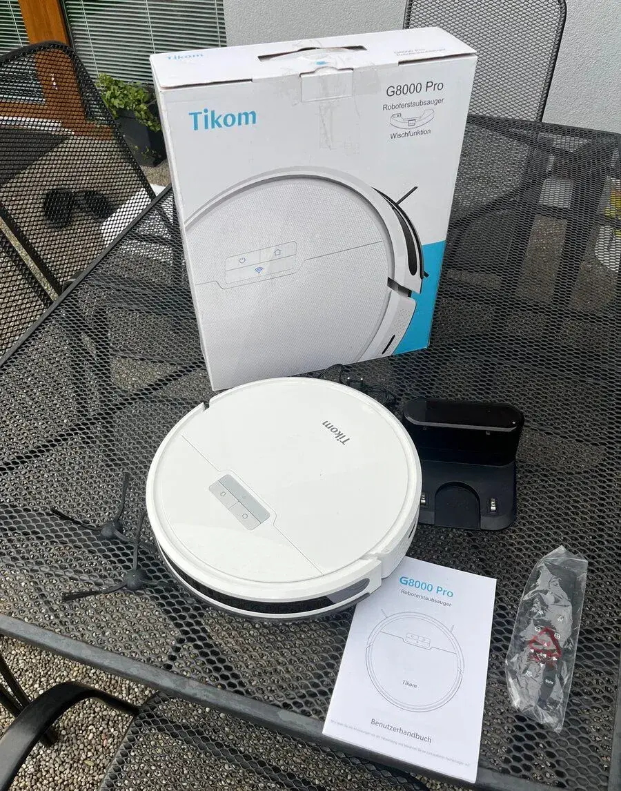 Robotický vysavač s mopem Tikom G8000 Pro