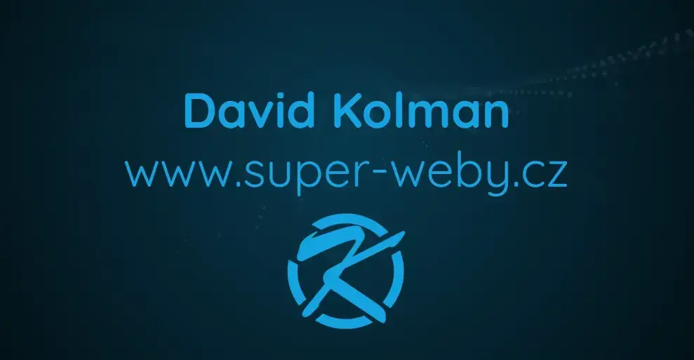 David Kolman - Tvorba webových stránek za rozumnou cenu