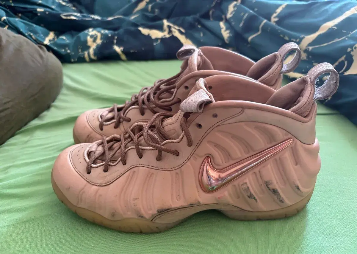 Nike air foamposite pro vachetta tan
