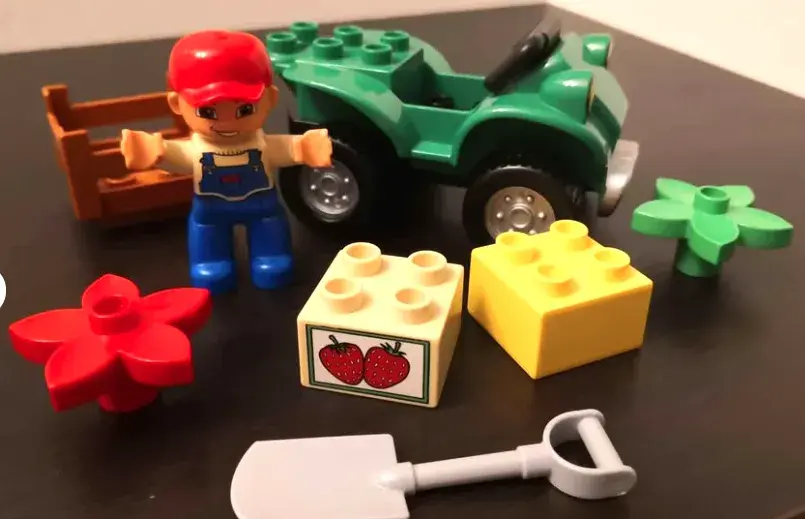 LEGO DUPLO 5645 Farmářova čtyřkolka – kompletní