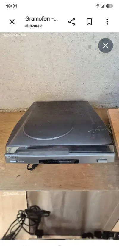 Gramofon Sony