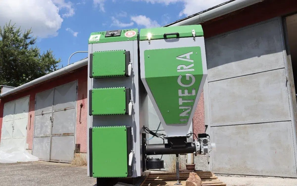 Kotel Termo Tech Integra 22 (DŘ.PELETY, DŘEVO, BRIKETY,UHLÍ)
