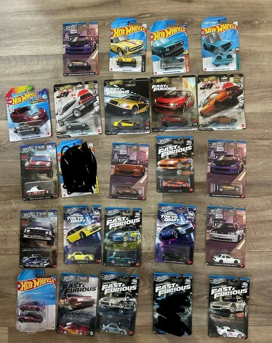 Hotwheels sbírka