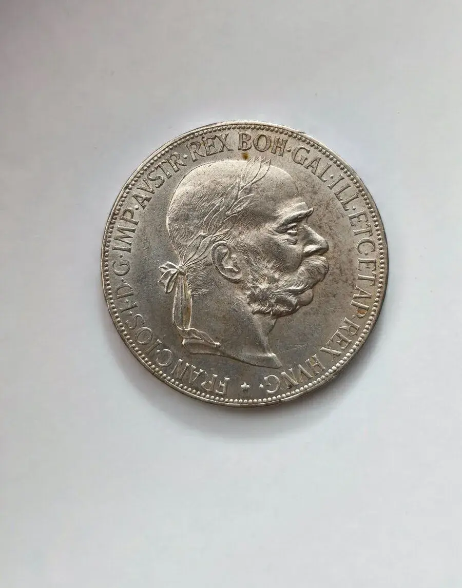 5 Koruna 1907 bz F.J.I., sbírková TOP, ražební lesk