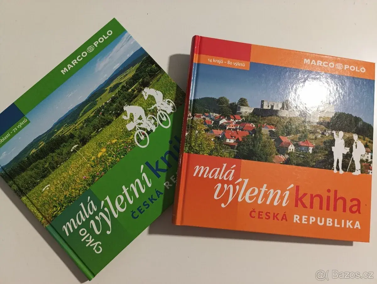 2 knihy: Malá cyklovýletní a Malá výletní kniha