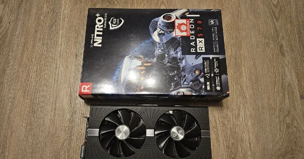 Sapphire RX 570 Nitro+ 4gb