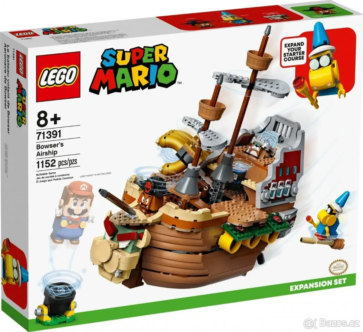 LEGO Super Mario 71391 Bowserova vzducholoď