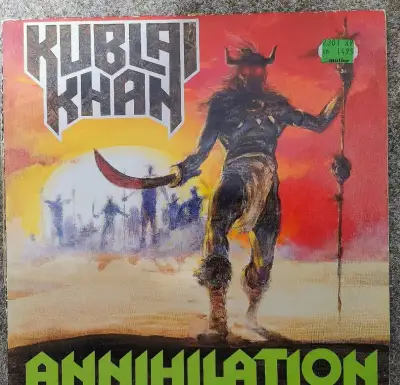 Kublai Khan - Annihilation / 1987 / 1. press /