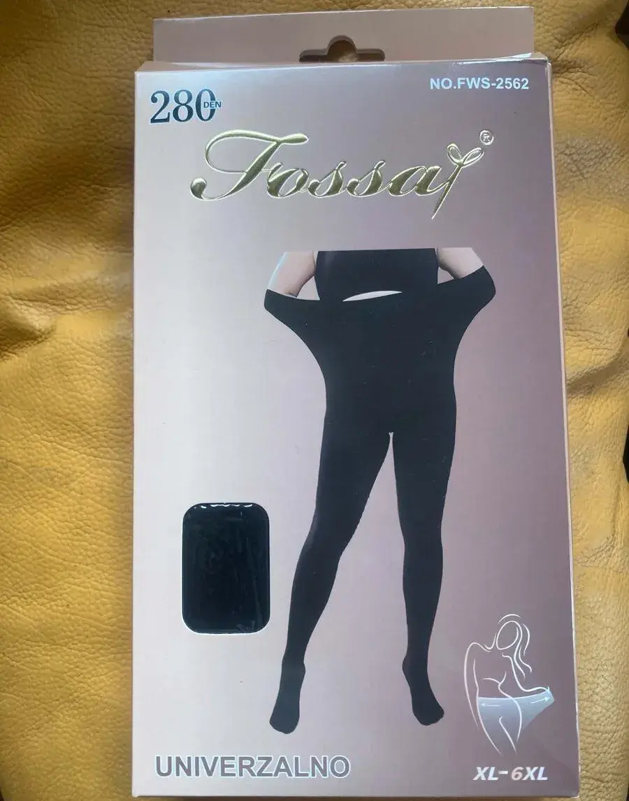Zeštíhlující silné punčochy s push up efektem 48-54