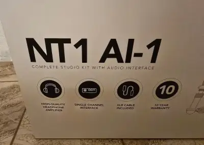 Rode NT-1 AI-1 complete studio kit