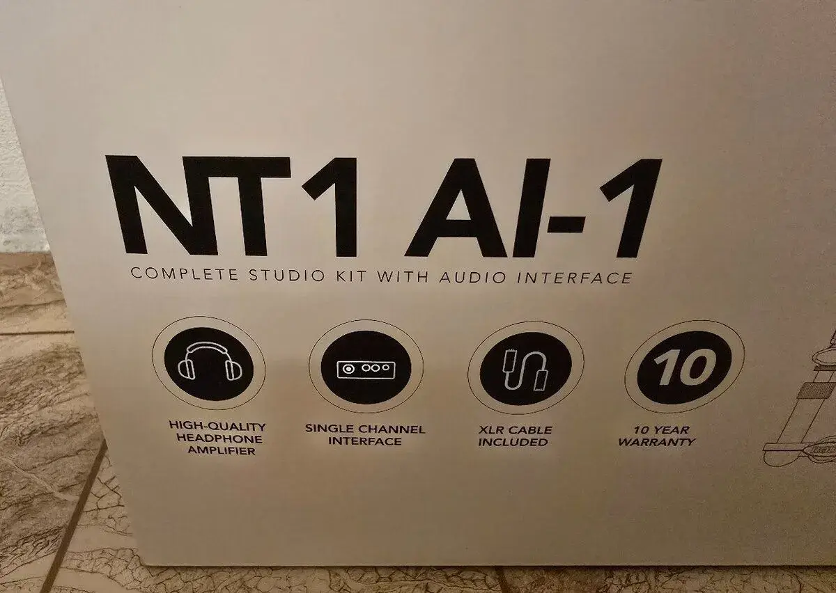 Rode NT-1 AI-1 complete studio kit