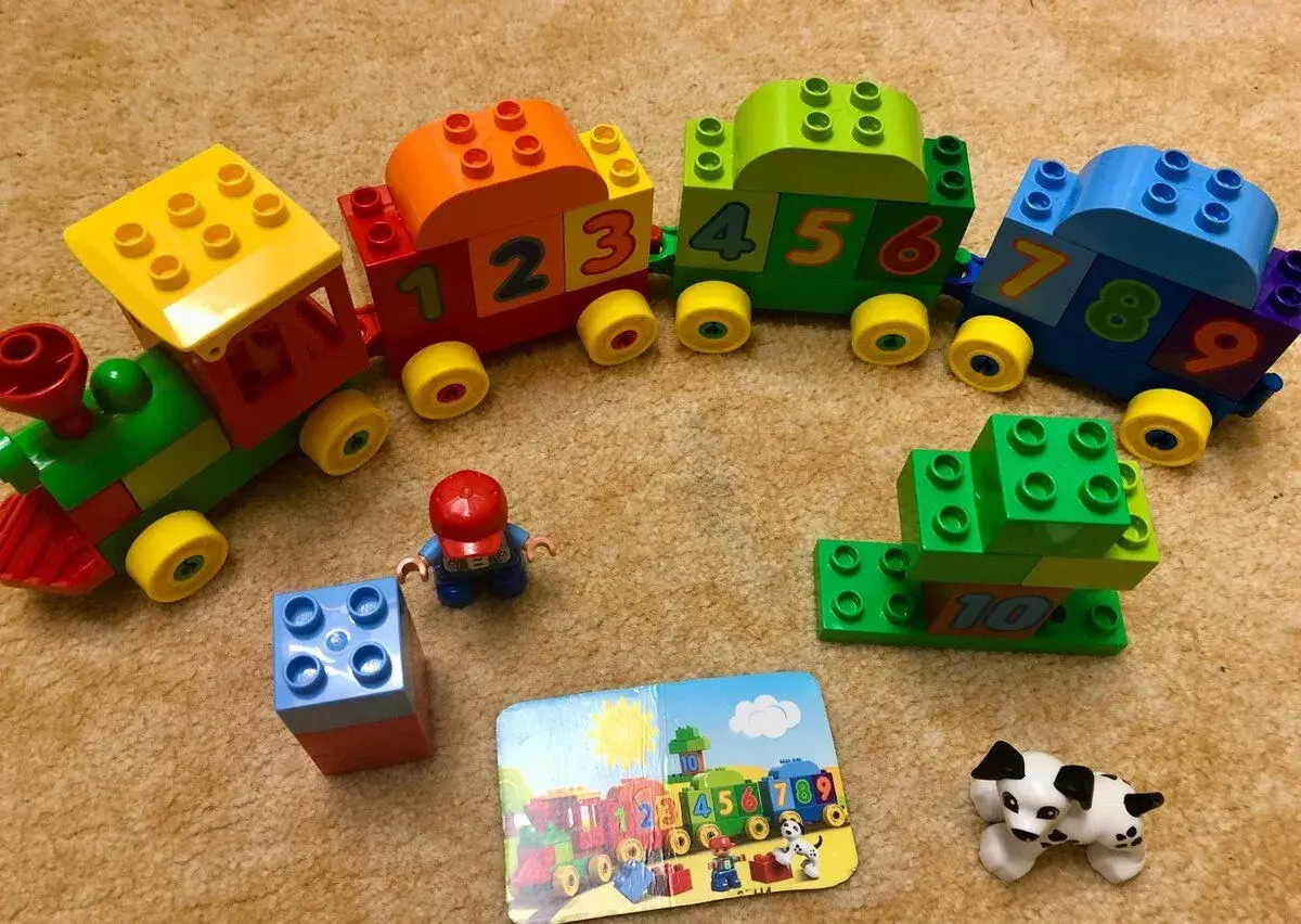 Lego Duplo 10558 - Vláček s čísly