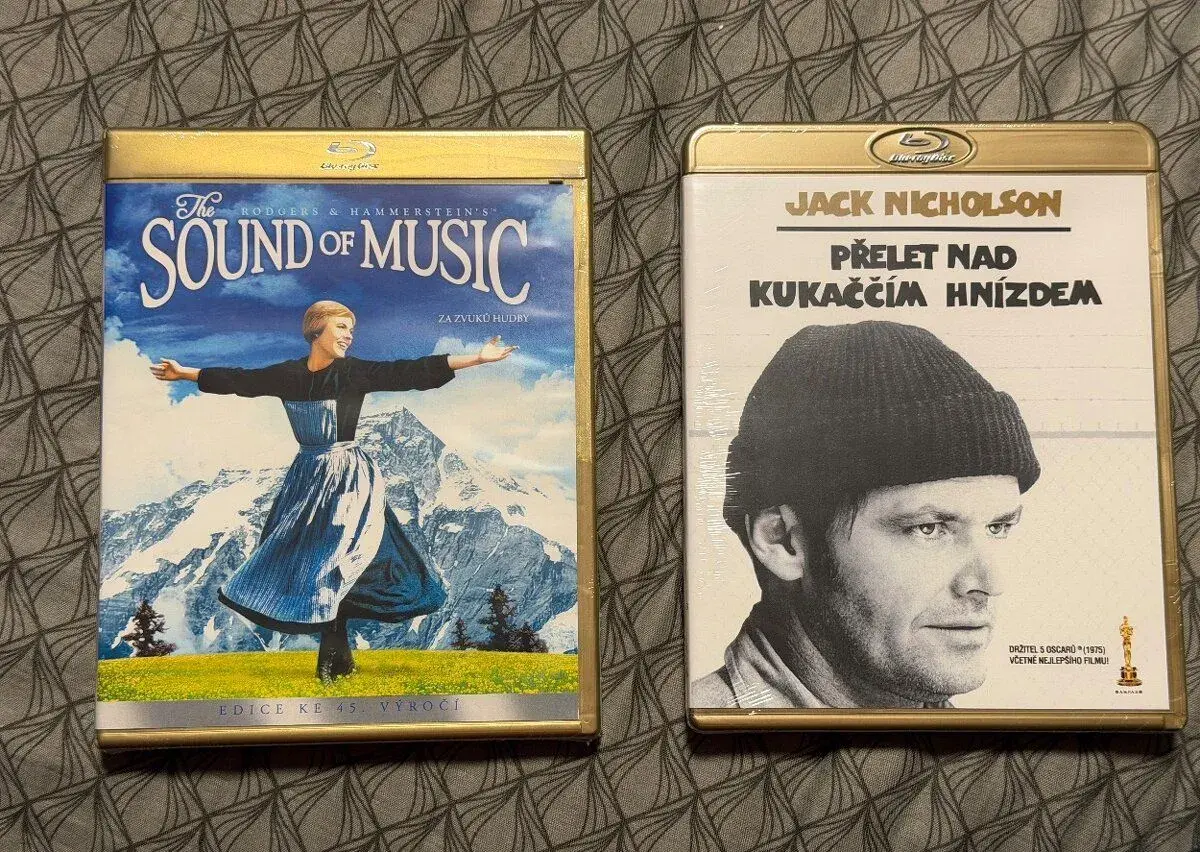 Blu-ray filmy Za zvuků hudby, Přelet nad kukaččím hnízdem