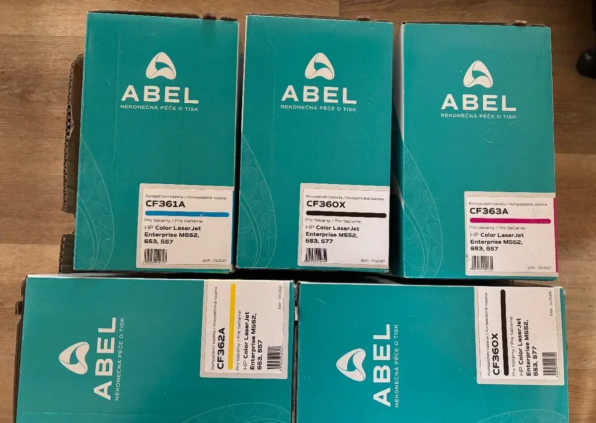TONER CF361A, CF362A, CF360X, CF363A