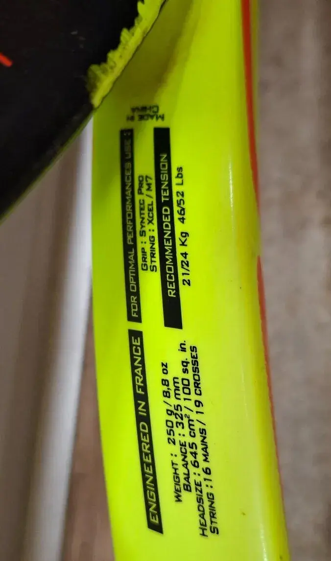 Tenisová raketa Babolat Pure Aero Decima Lite (250g)