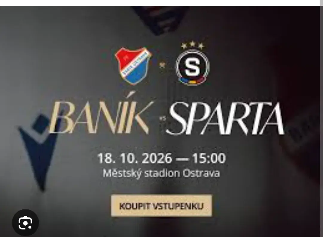FC Baník x AC Sparta Praha