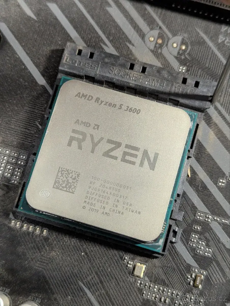 Ryzen 5 3600 + chladič AMD
