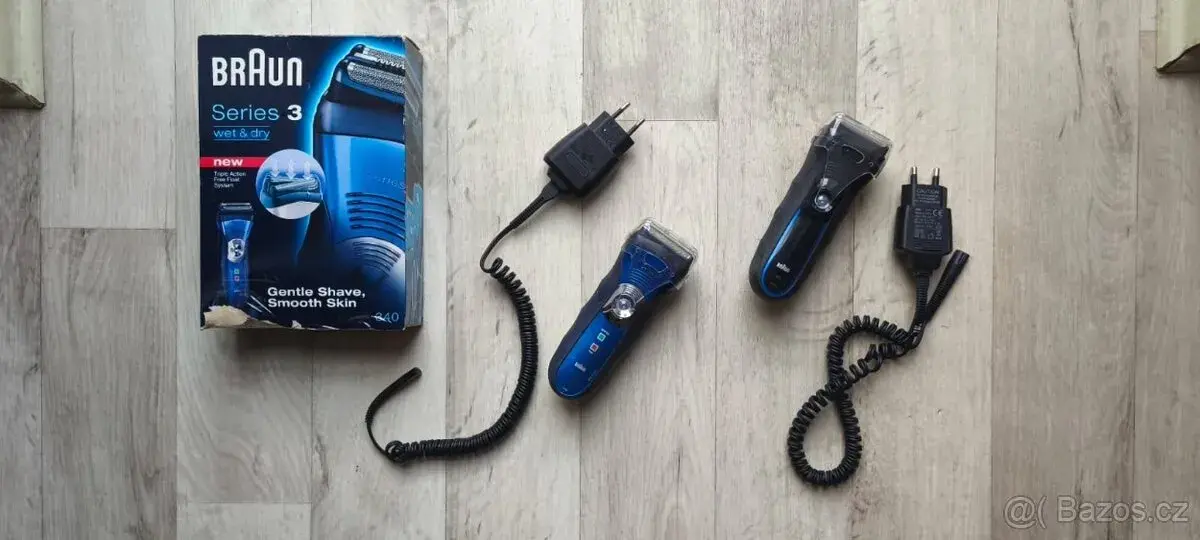 BRAUN serie 3xx, holící strojek (2ks)