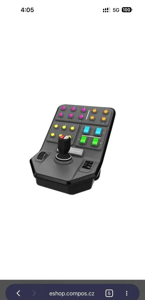 Logitech G Saitek Farm Sim Vehicle Side Panel