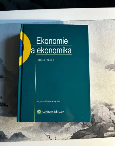 Ekonomie a ekonomika, Josef Vlček