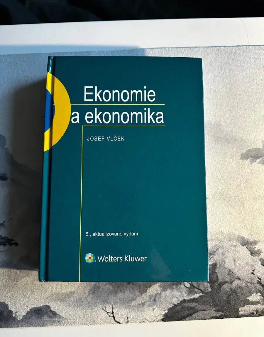 Ekonomie a ekonomika, Josef Vlček