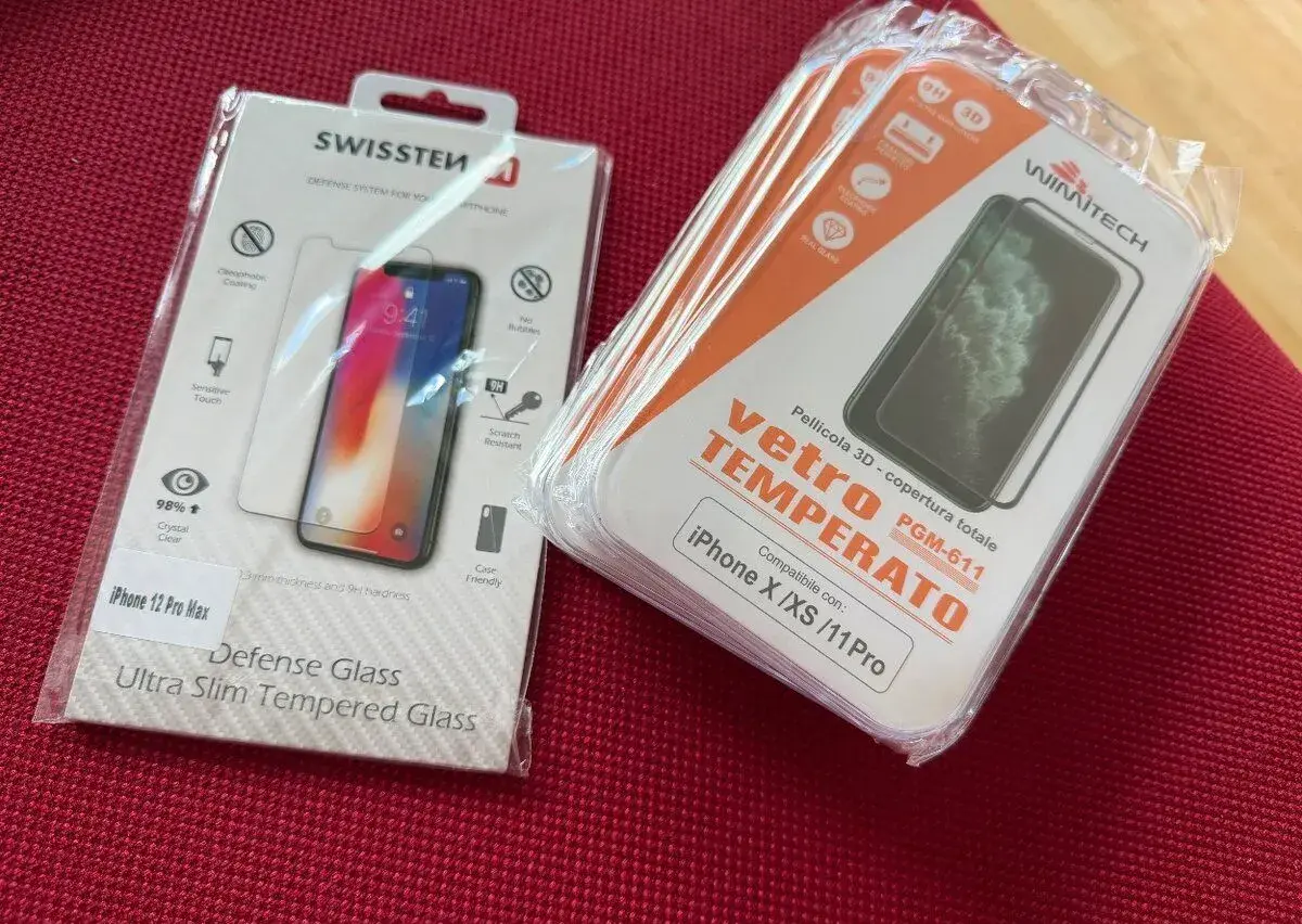Ochranná skla na iphone více ks