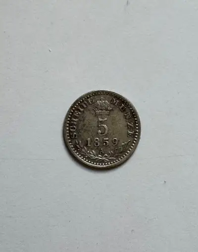 5 krejcar 1859