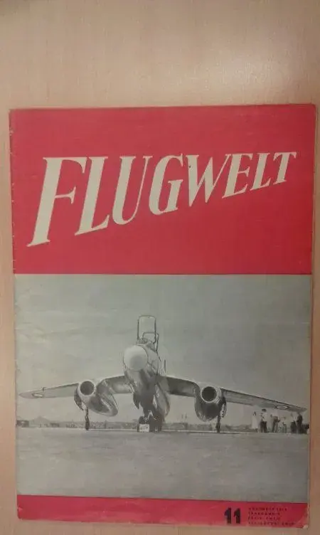 Časopis Flugwelt (Německo) - rok 1953