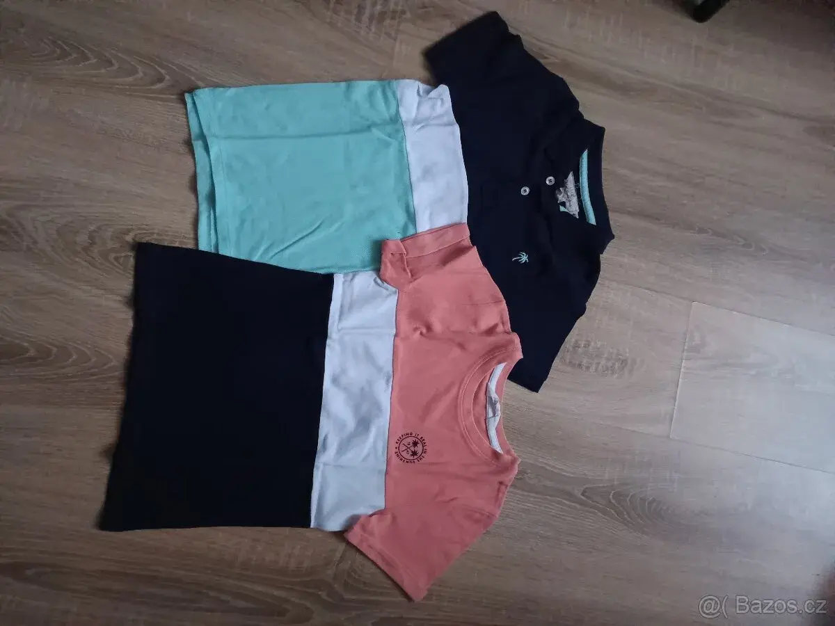 2ks tričko H&M vel. 122/128