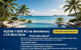 Sleva u, Blue style