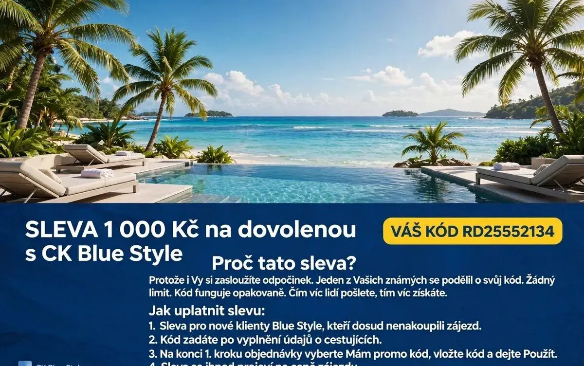 Sleva u, Blue style