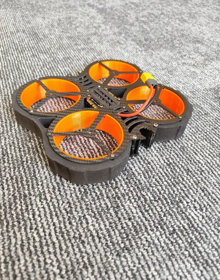 FPV rám Cineboy 3inch + stack Skystars F4 V2 + KO45A BLS