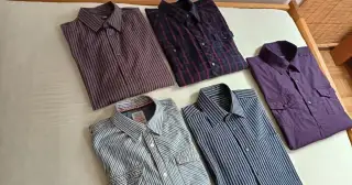 5 x pánské košile vel. 40/41
